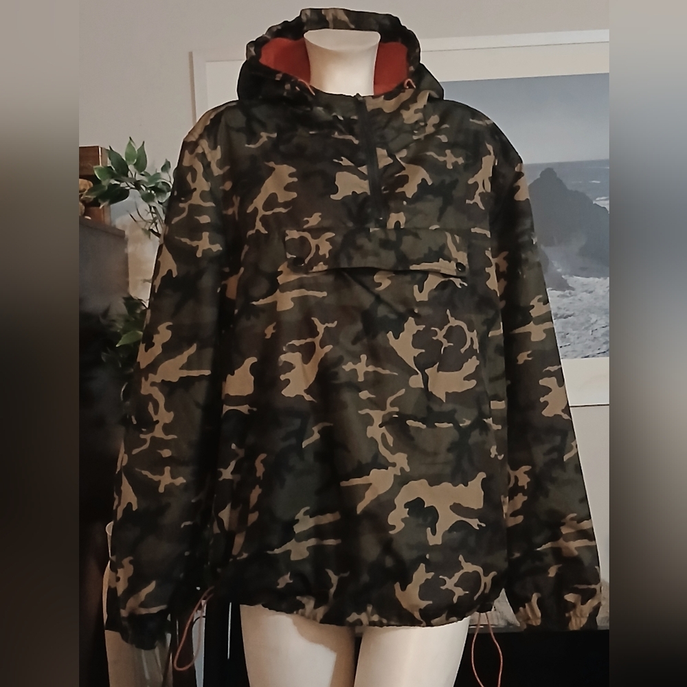 NWOT Bluenotes Men's Green Camouflage Field Jacket